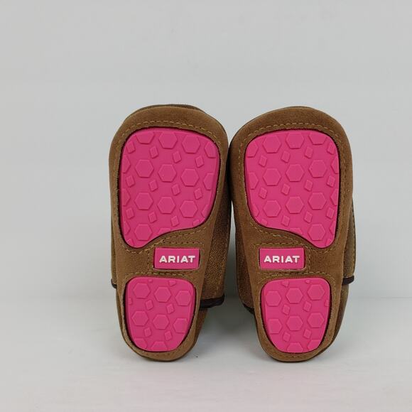 Ariat Lil Stompers Infant Baby Girls Cactus Western Cowboy Boots 81464-00 - Picture 8 of 11